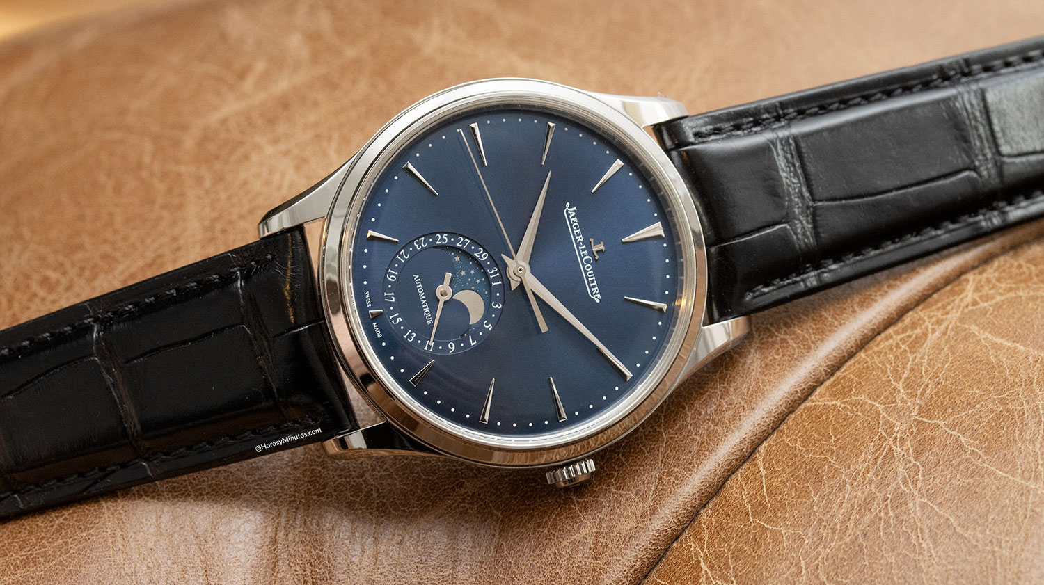 Fotos en vivo y precio del Jaeger LeCoultre Master Ultra Thin Moon