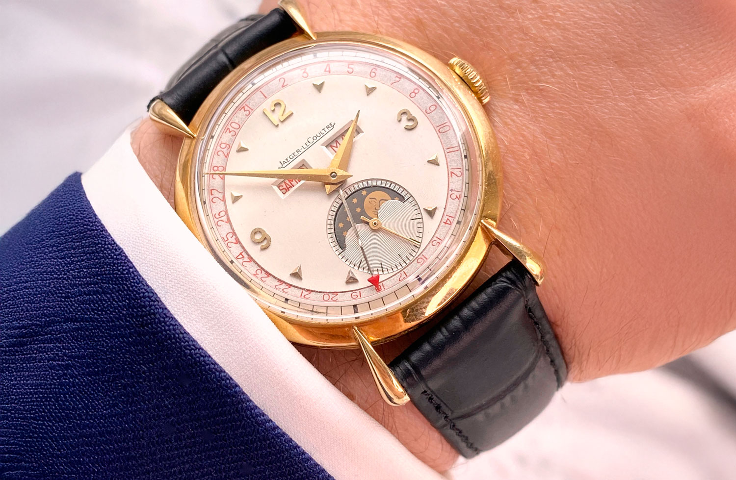 Jaeger-LeCoultre Triple Date Moonphase 2722