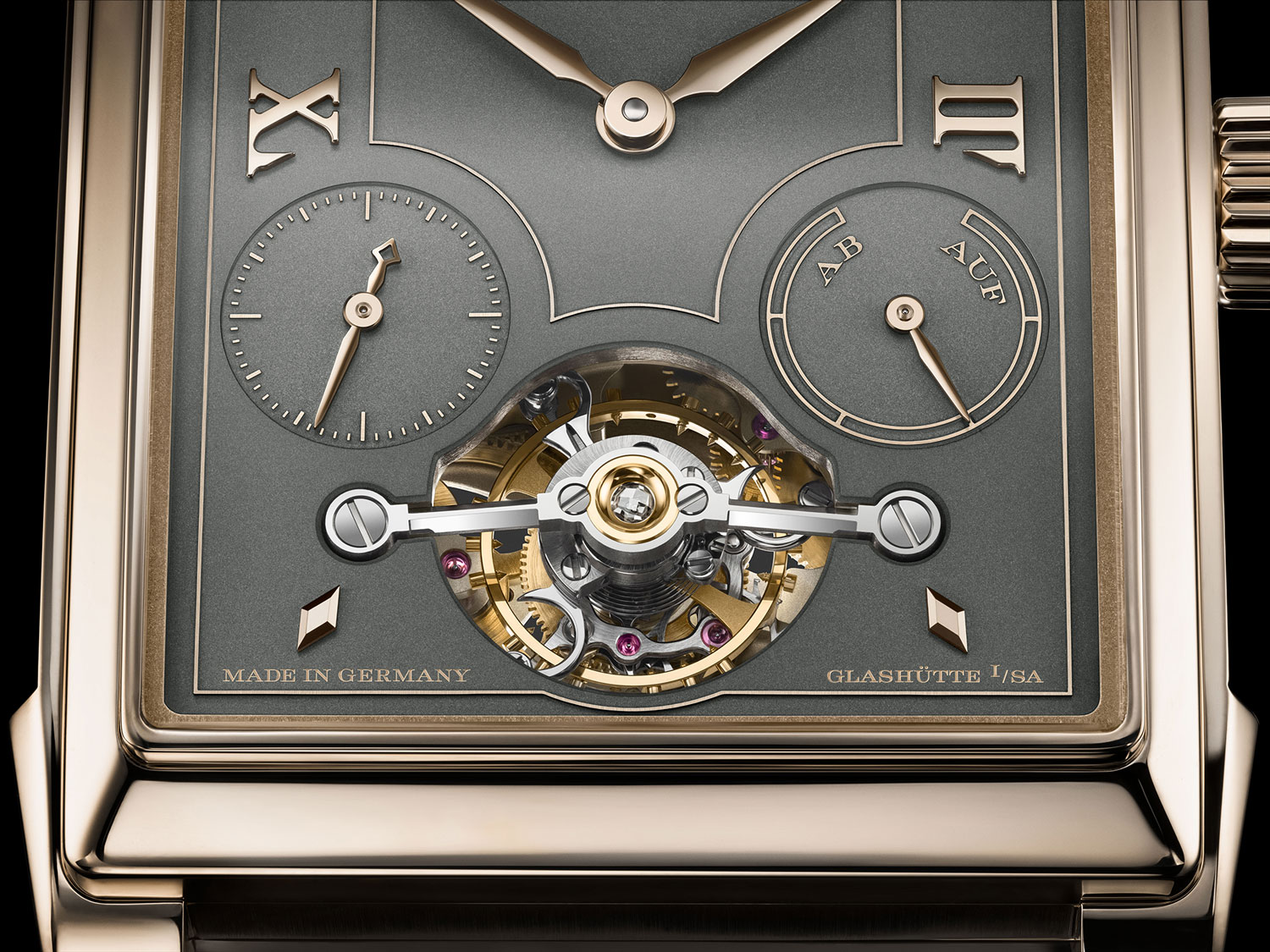 Tourbillon del A. Lange & Söhne Cabaret Tourbillon Honeygold