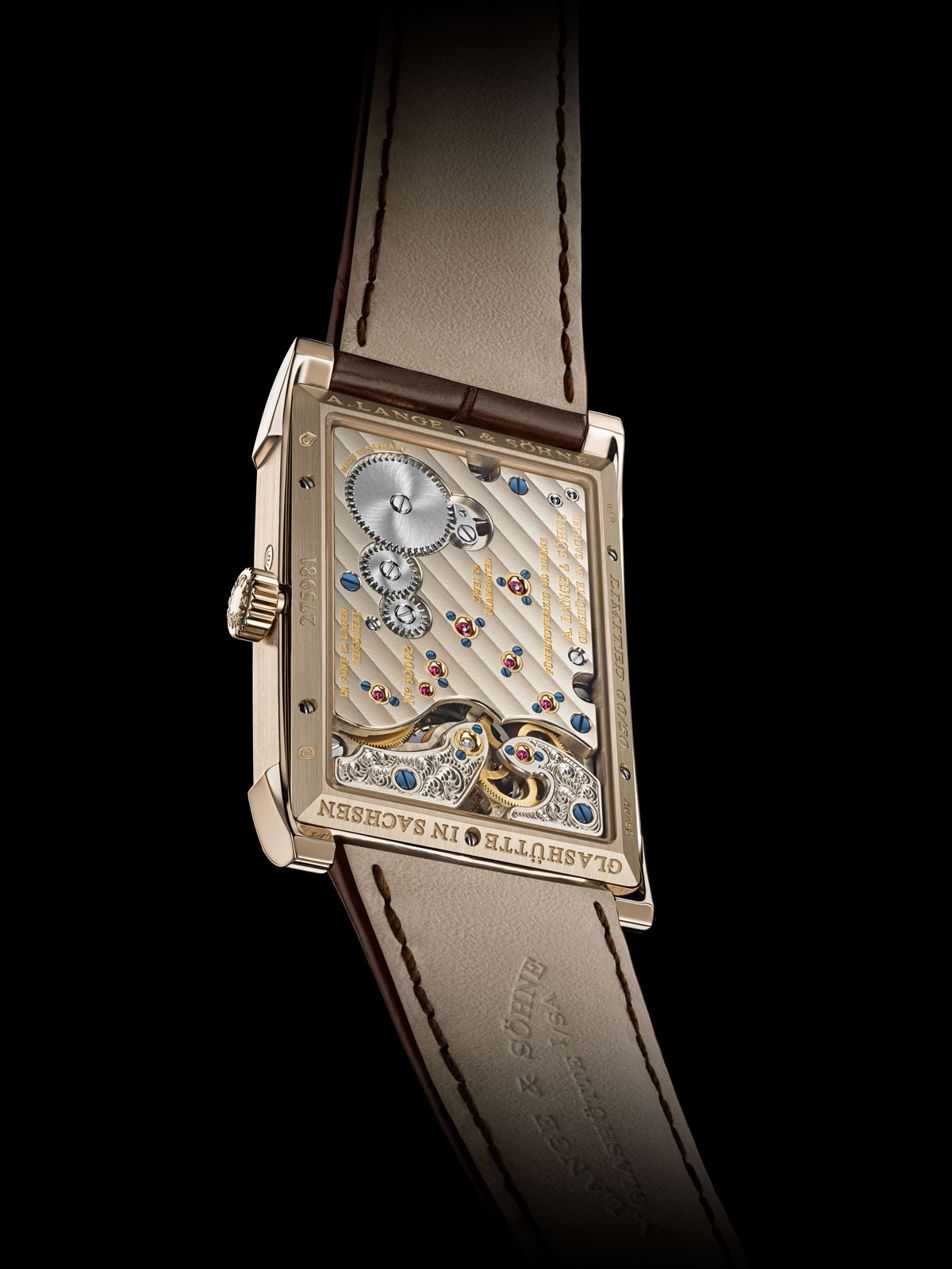 Calibre L042.1 del A. Lange & Söhne Cabaret Tourbillon Honeygold