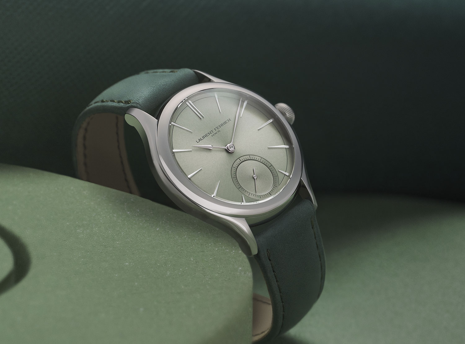 Laurent Ferrier Classic Micro-Rotor Série Atelier Magnetic Green