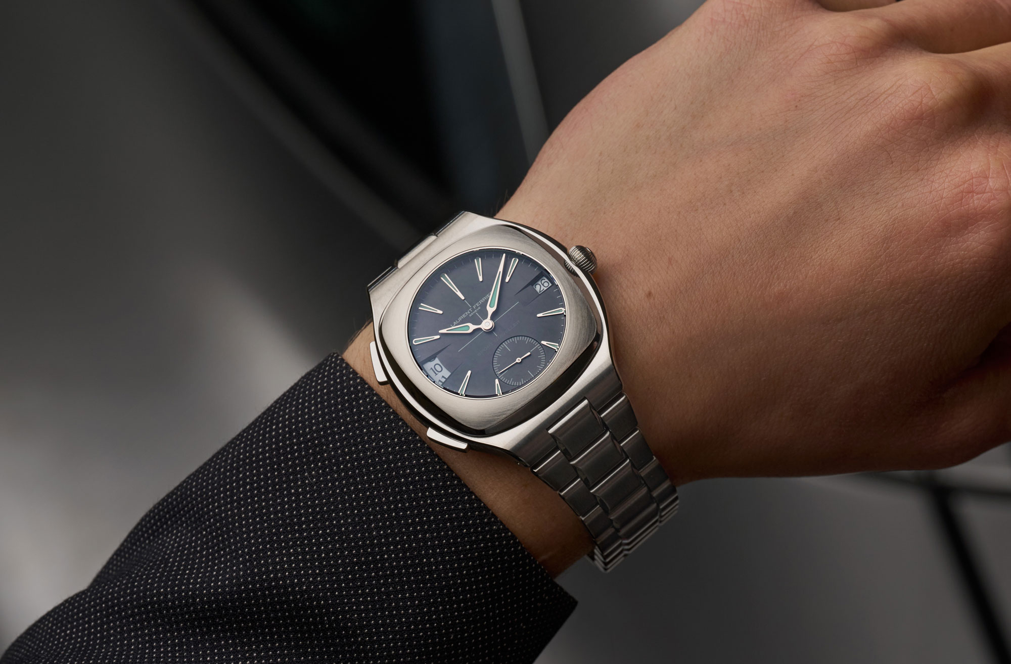 En la muñeca: Laurent Ferrier Sport Traveller