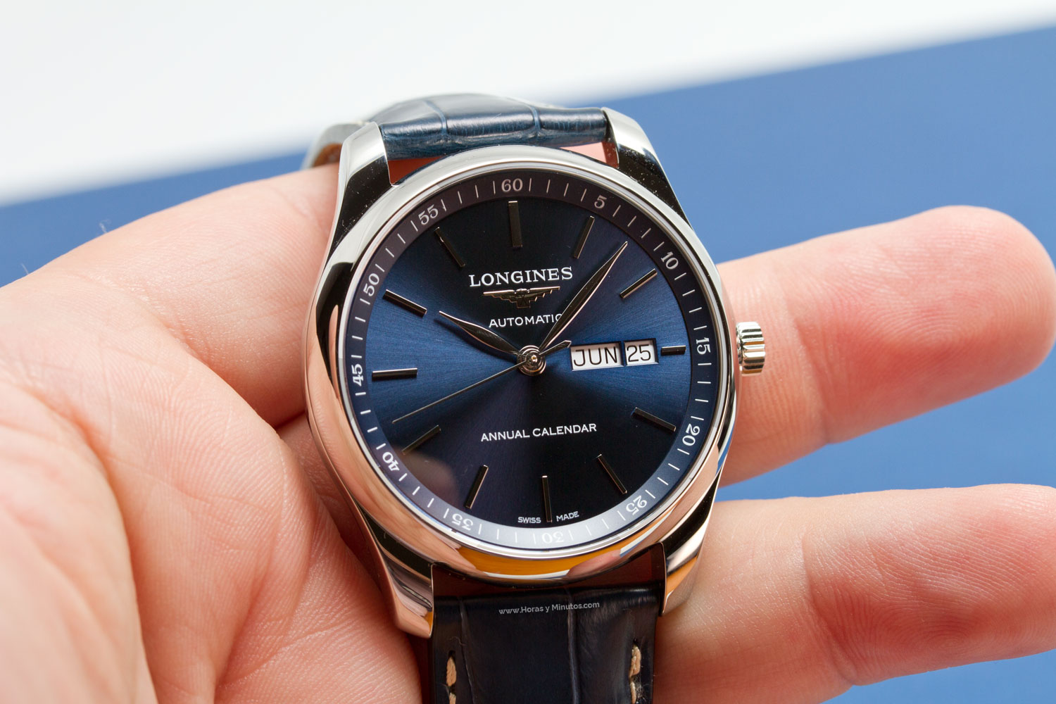 Longines Master Collection Annual Calendar Fotos En Vivo Y Precios 