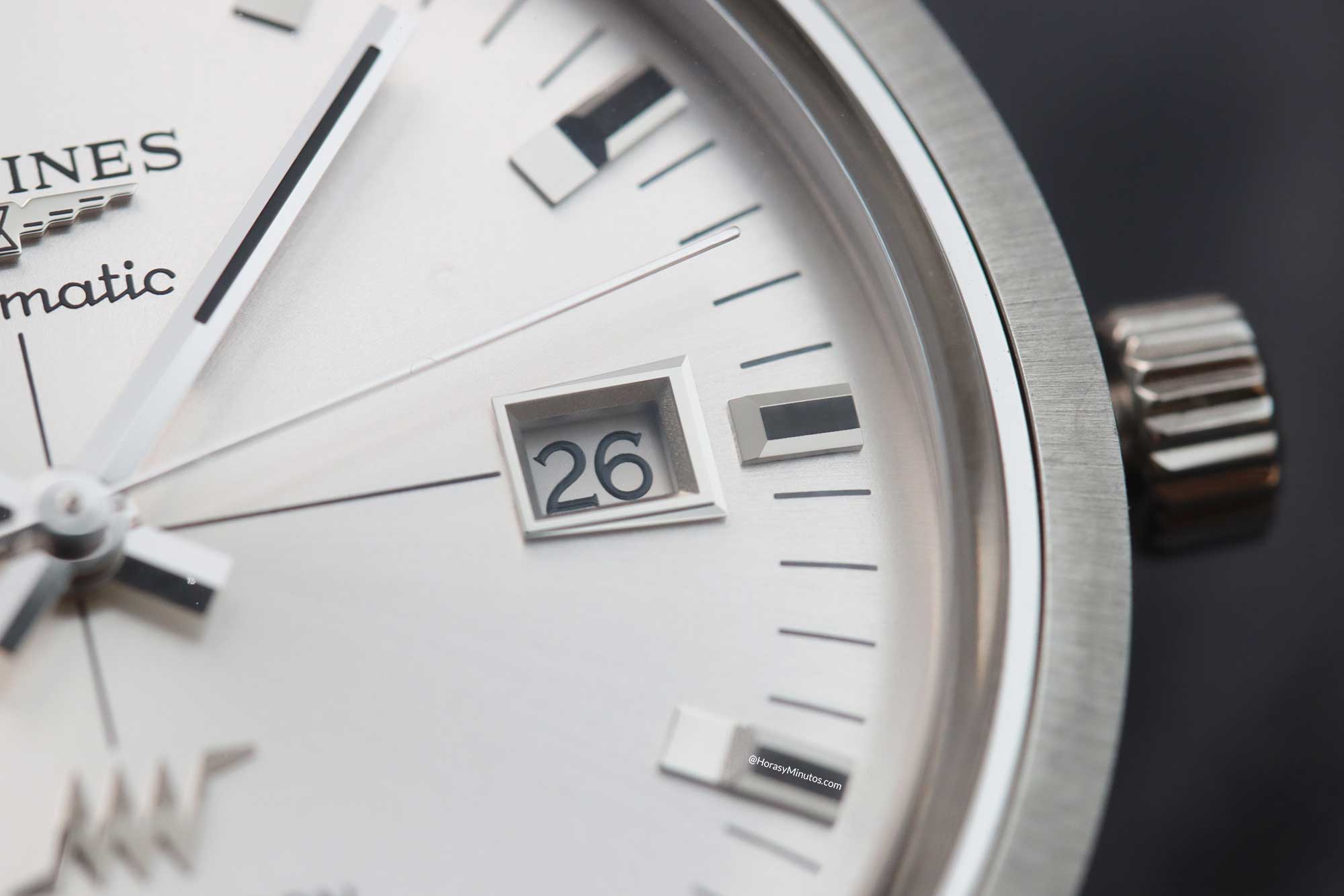 Ventana de fecha del Longines Ultra-Chron Classic