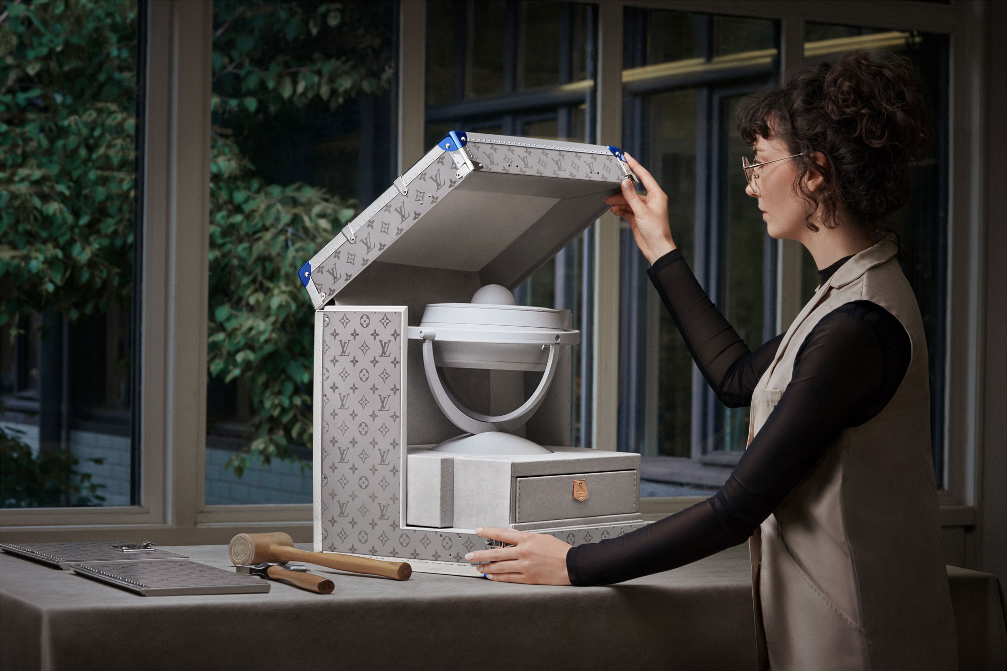 Caja de presentación del Louis Vuitton × De Bethune LVDB-03 Louis Varius