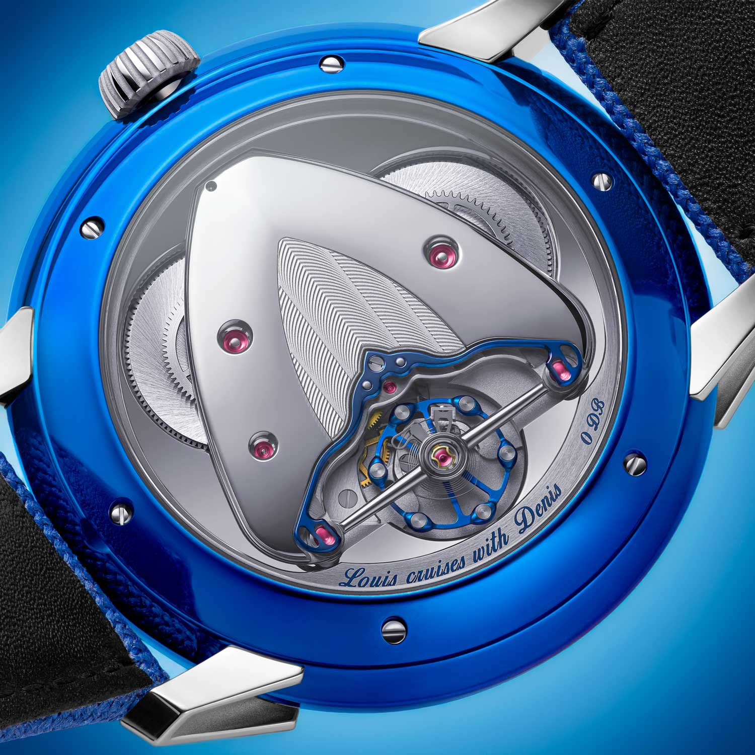 Calibre del Louis Vuitton × De Bethune LVDB-03 Louis Varius