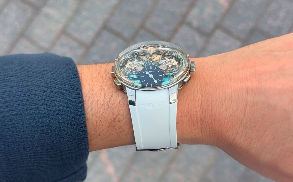 Así queda el MB&F LM Sequential Flyback EVO