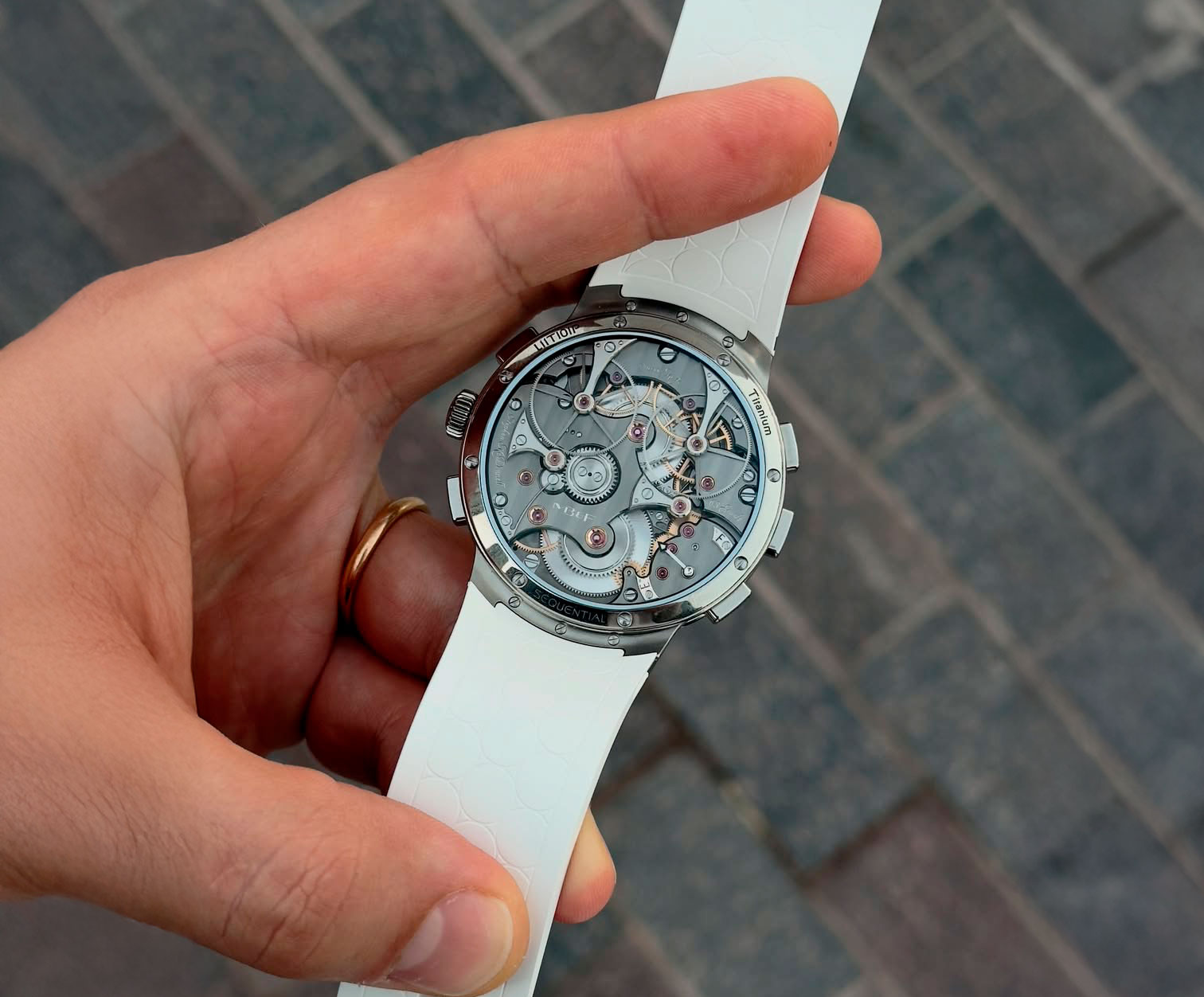 Calibre del MB&F LM Sequential Flyback EVO