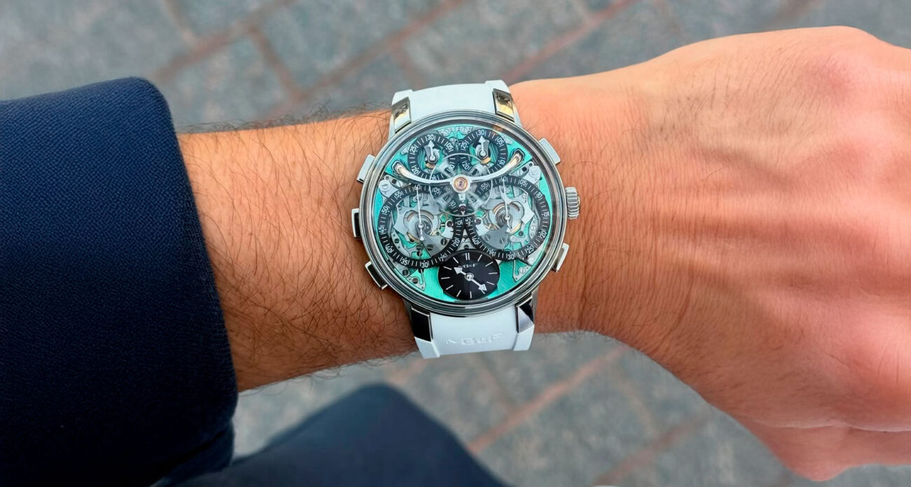 Así queda el MB&F LM Sequential Flyback EVO