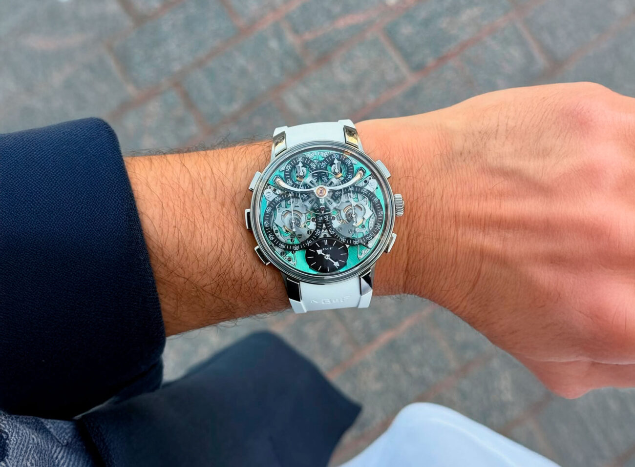 Así queda el MB&F LM Sequential Flyback EVO