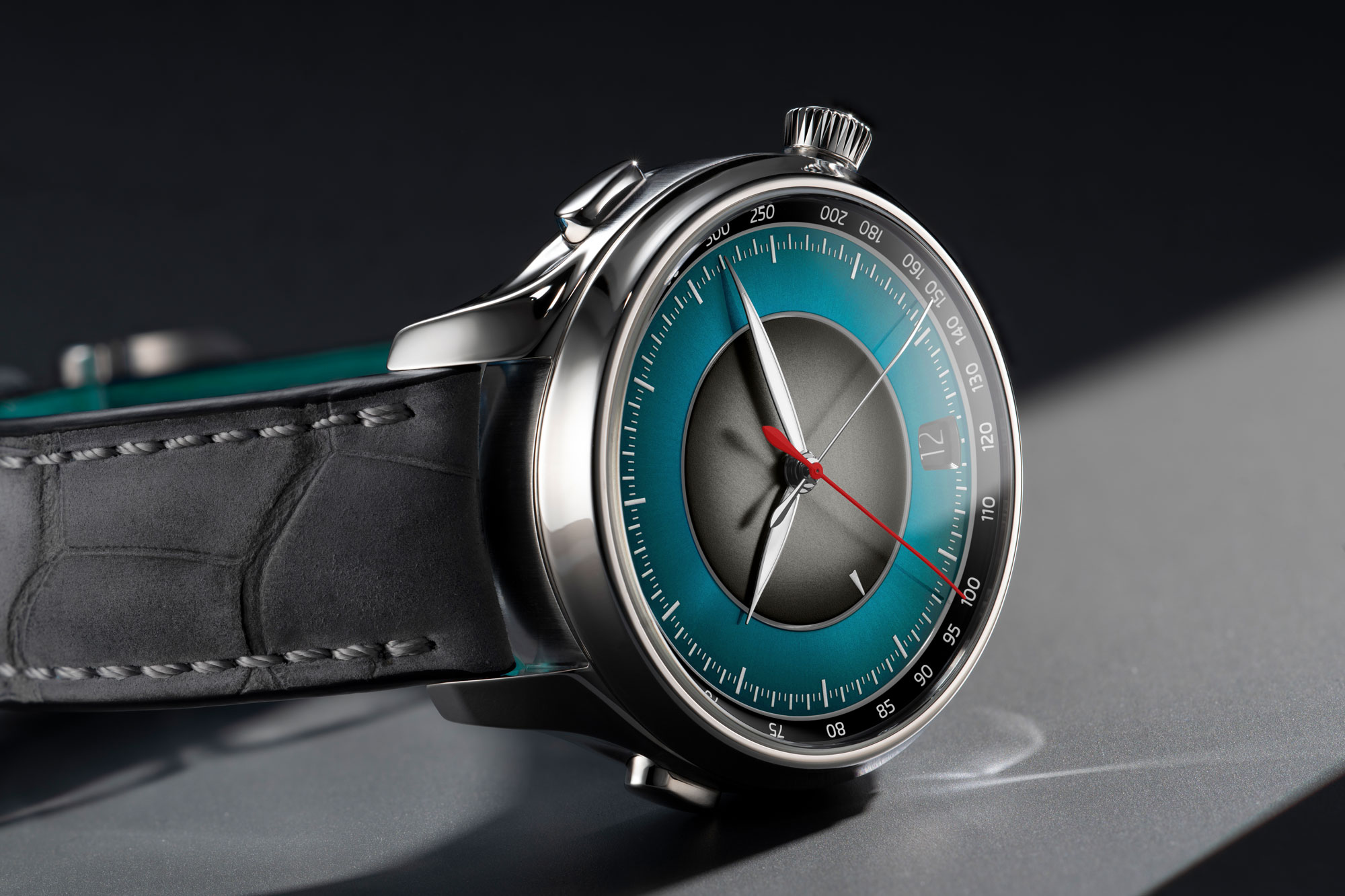 Moser Endeavour Flyback Chronograph Dual Time Date