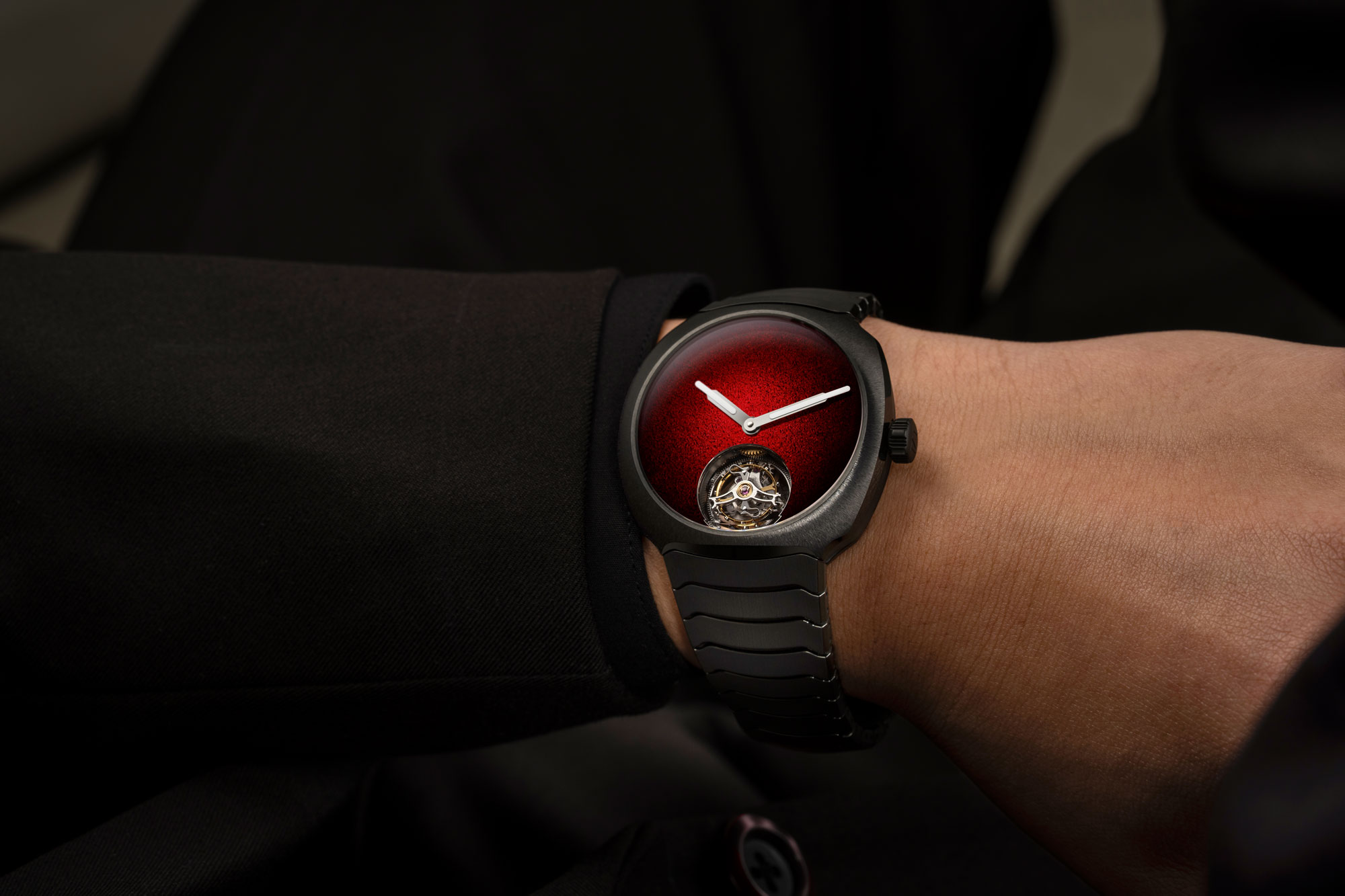 En la muñeca: Moser Streamliner Tourbillon Concept Ceramic