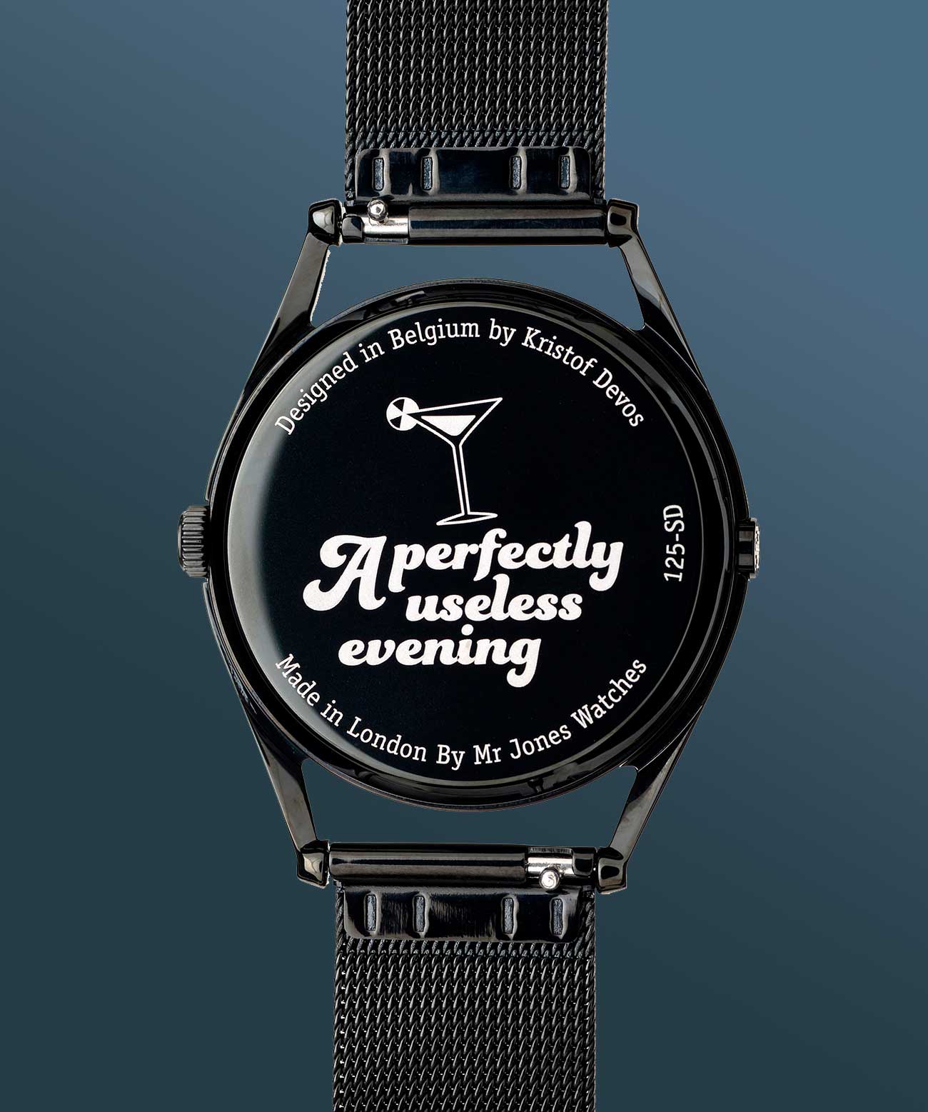 Trasera del Mr. Jones Watches A perfectly useless evening
