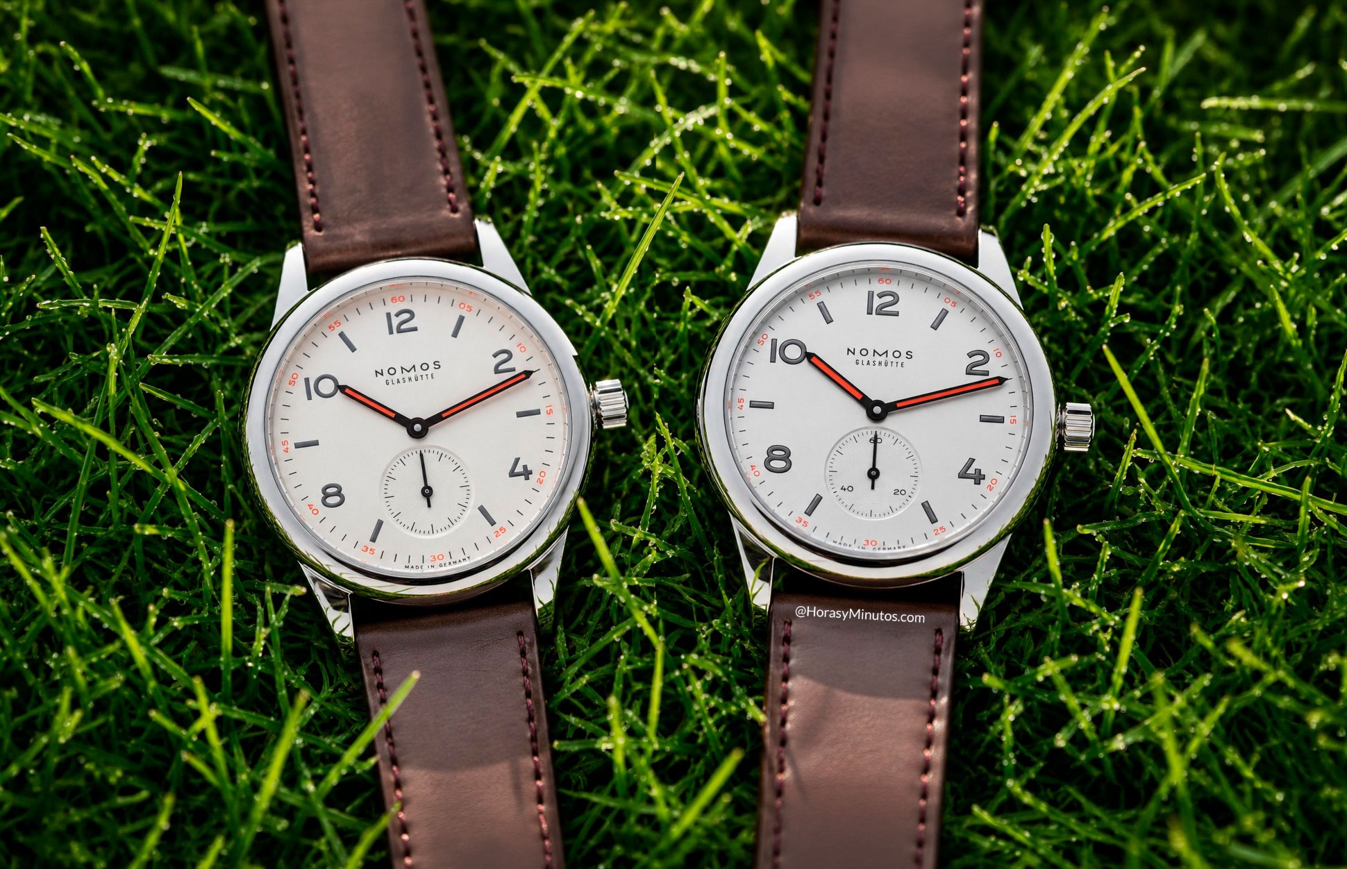 Nomos Club 701 de 2007 y Nomos Club de 2023