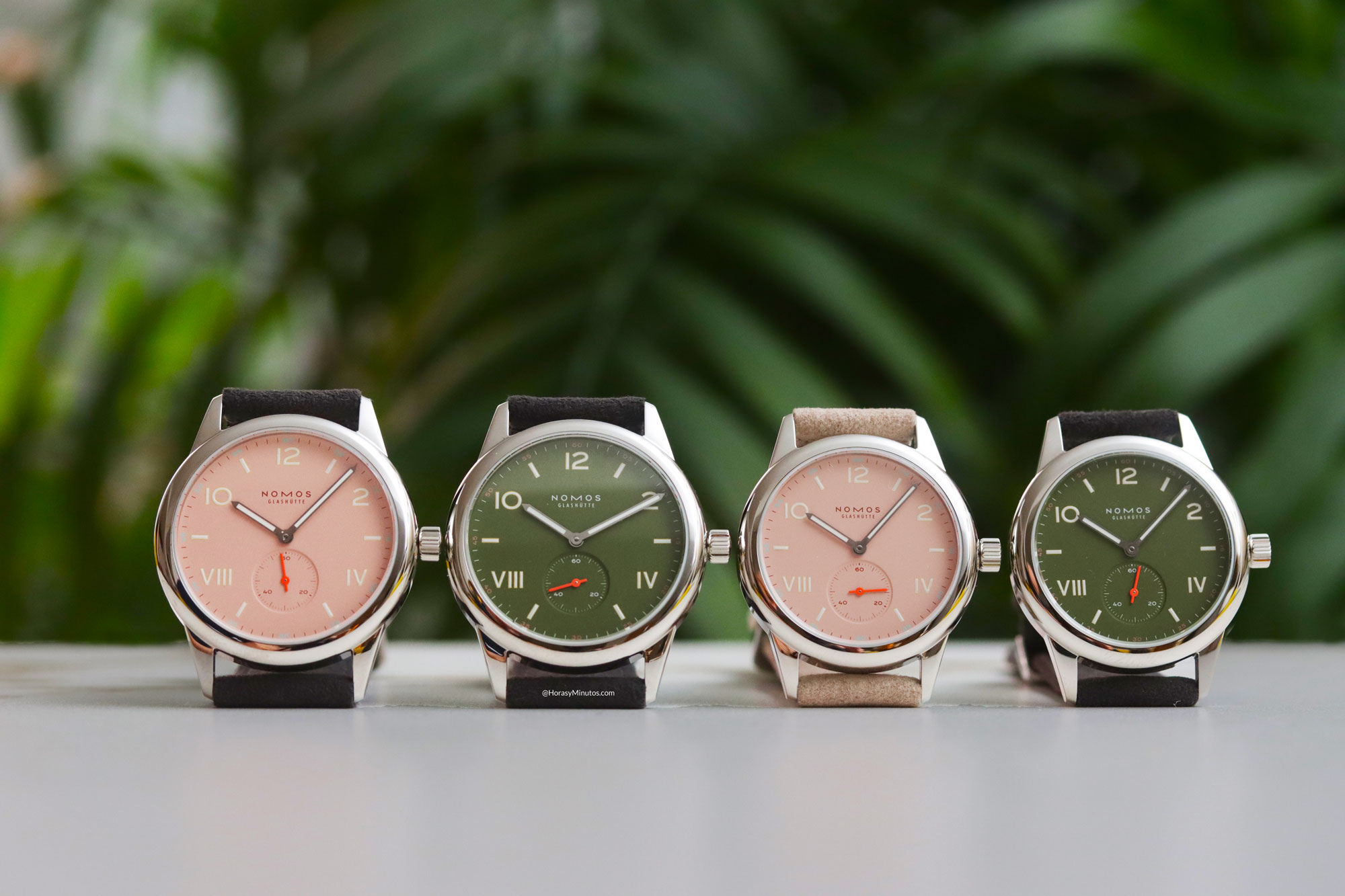 Nomos Club Campus Full Rose y All Olive