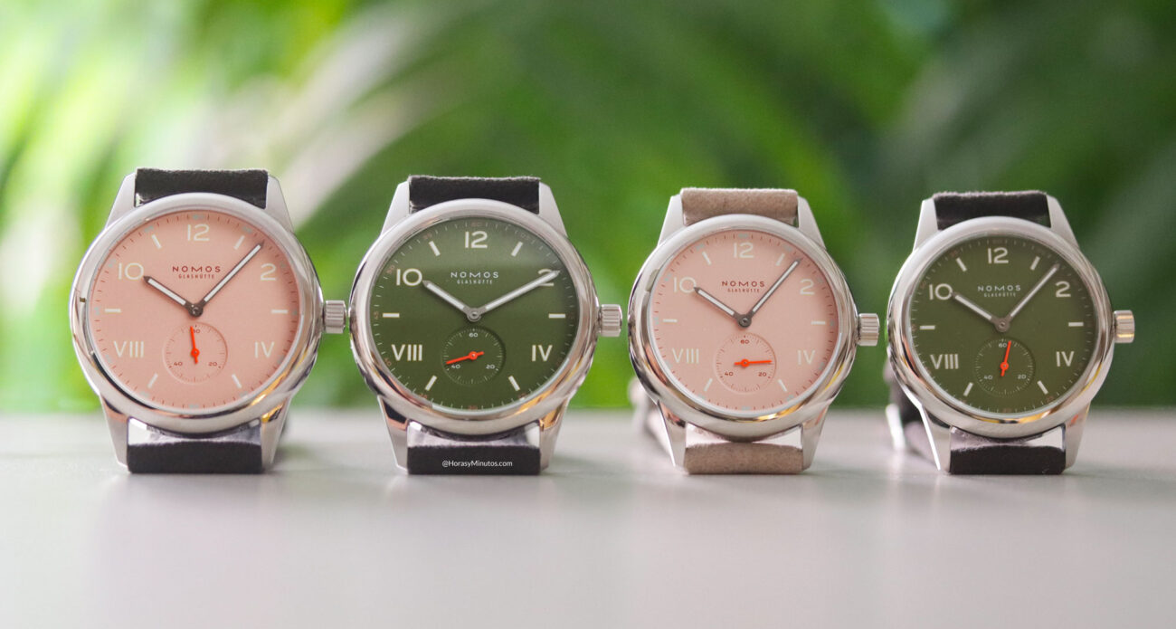 Nomos Club Campus Full Rose y All Olive