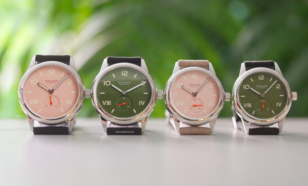 Nomos Club Campus Full Rose y All Olive