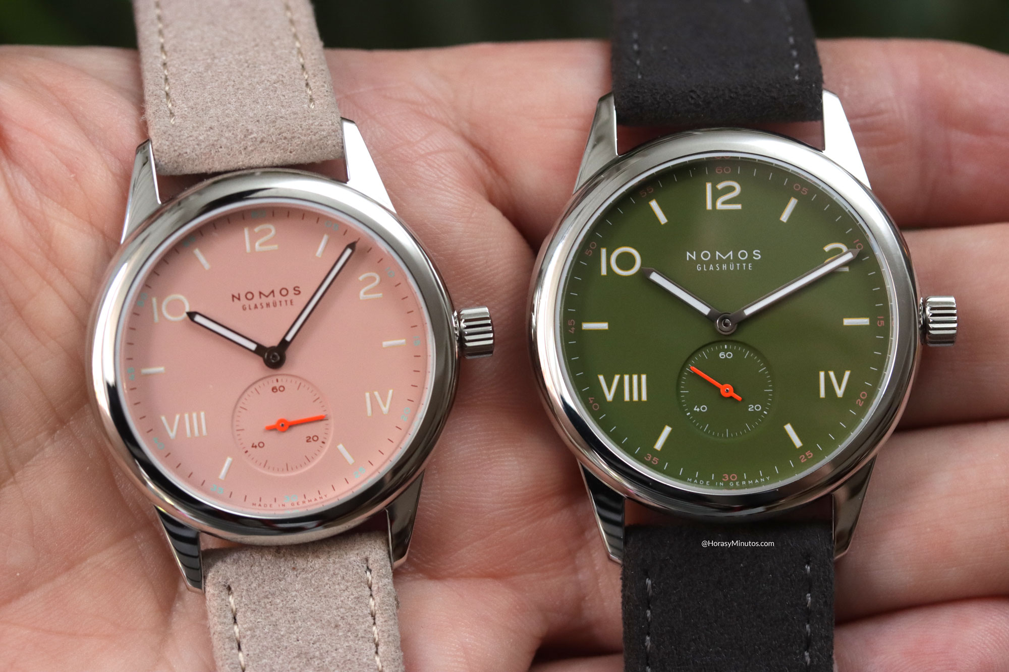 Nomos Club Campus Full Rose y All Olive