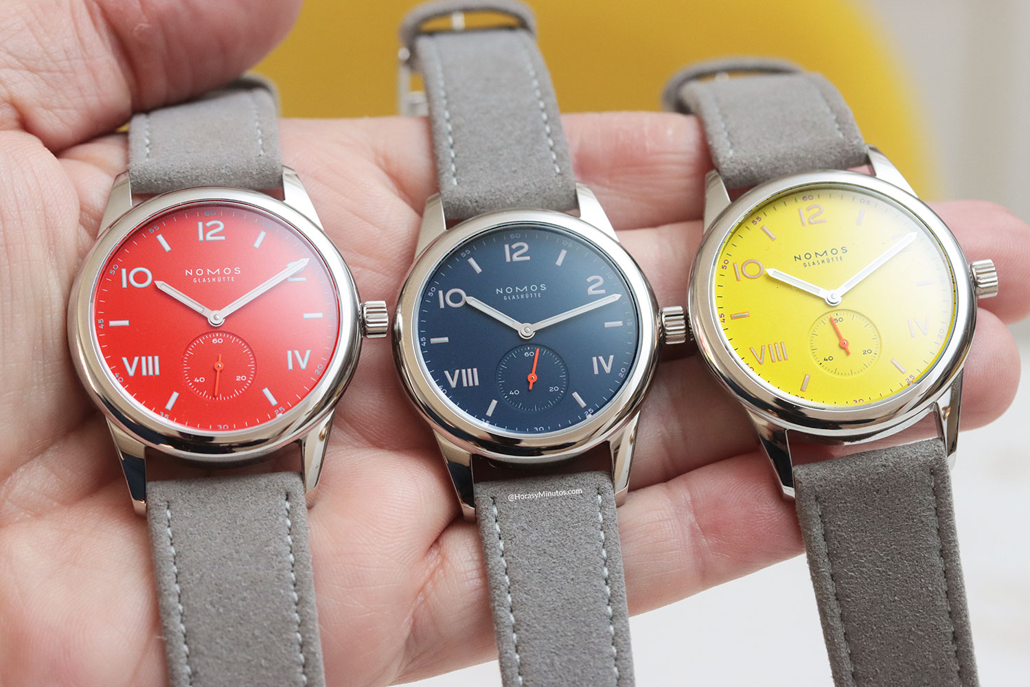 Nomos Glashütte Club Campus Nonstop Red Night Sky y Star Light