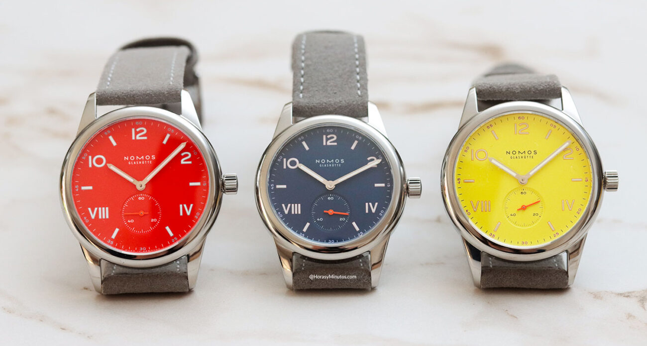 Nomos Glashütte Club Campus Nonstop Red Night Sky y Star Light