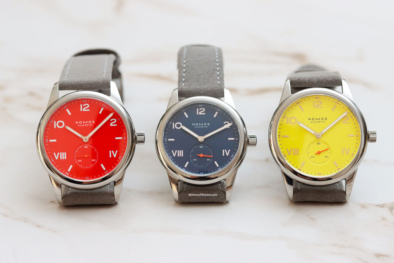 Nomos Glashütte Club Campus Nonstop Red Night Sky y Star Light