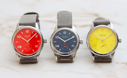 Nomos Glashütte Club Campus Nonstop Red Night Sky y Star Light