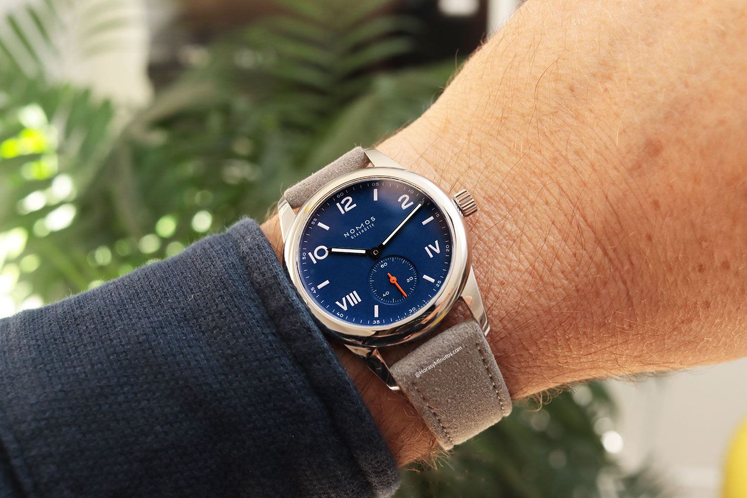 El Nomos Glashütte Club Campus Night Sky, puesto