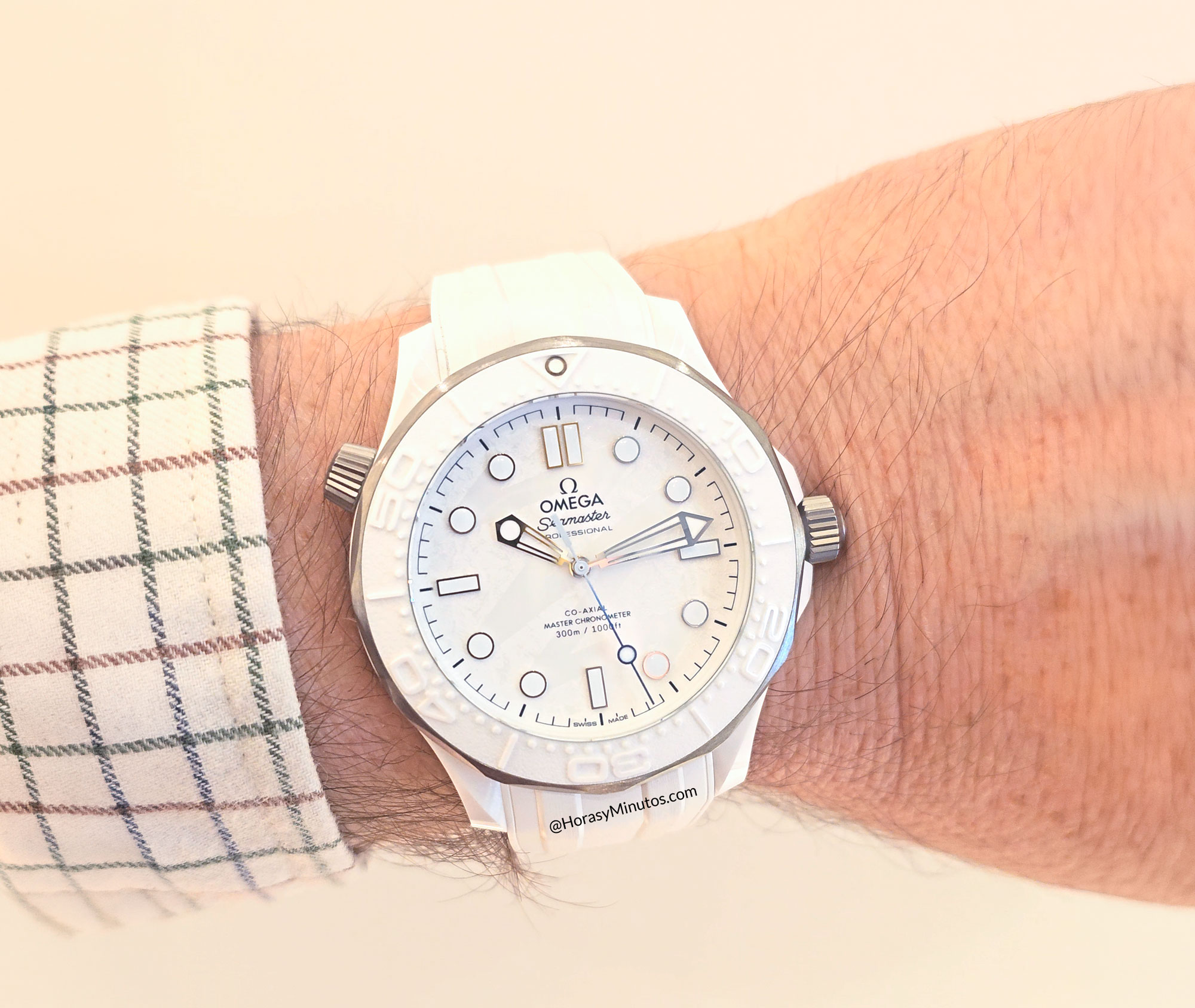 Así queda el OMEGA Seamaster Diver 300M Milano Cortina 2026