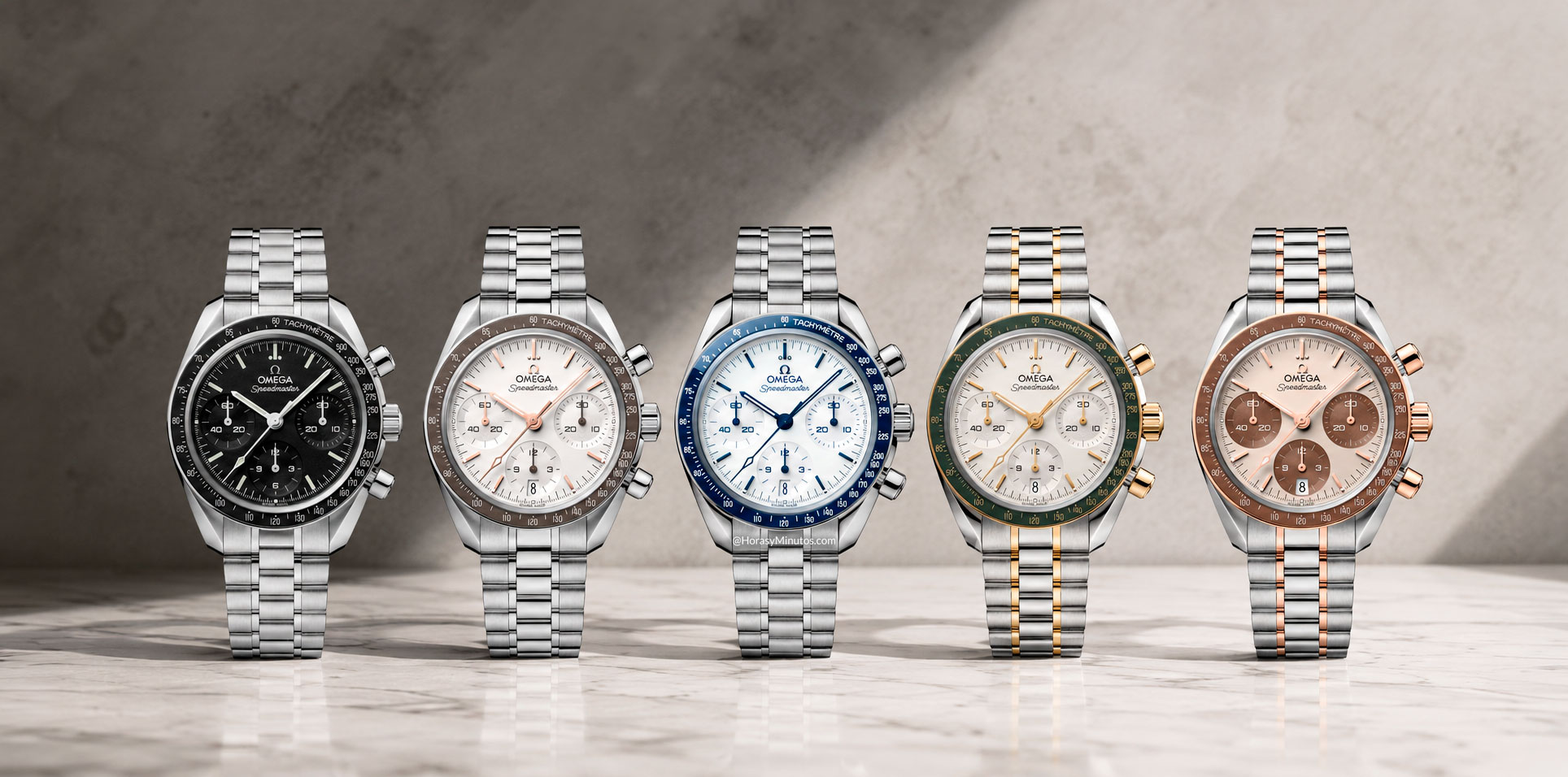 Colección Omega Speedmaster 38 mm