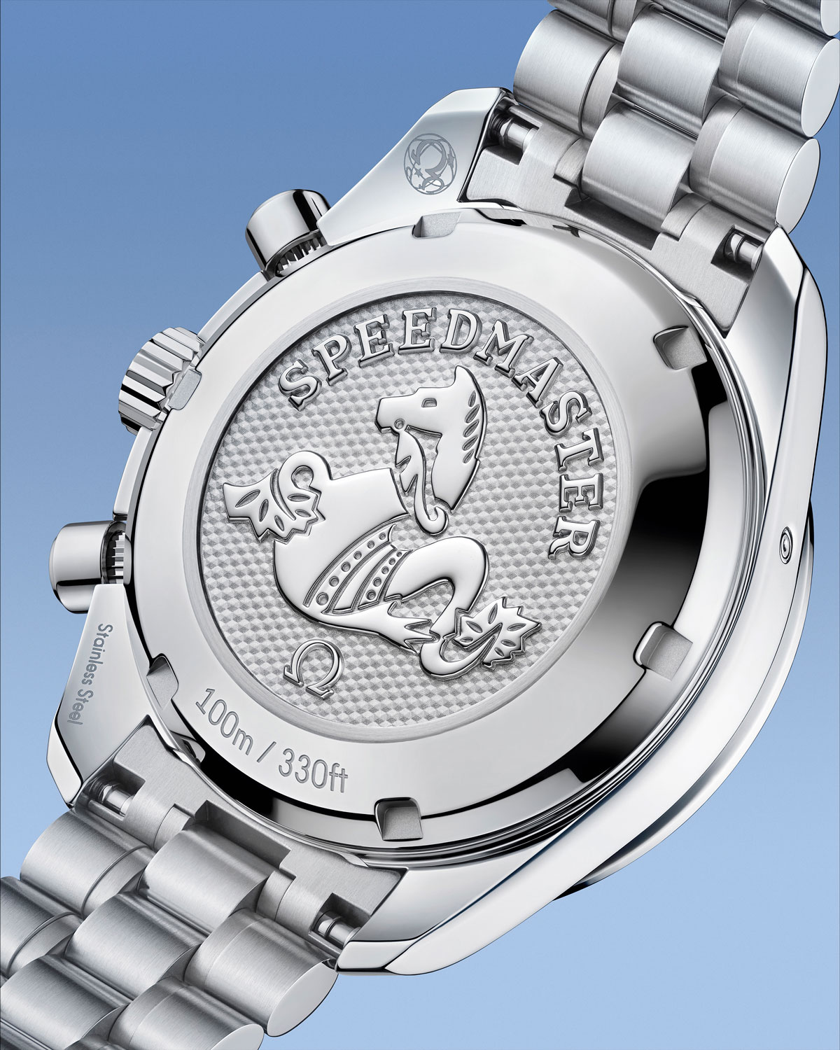 Trasera del Omega Speedmaster 38 mm