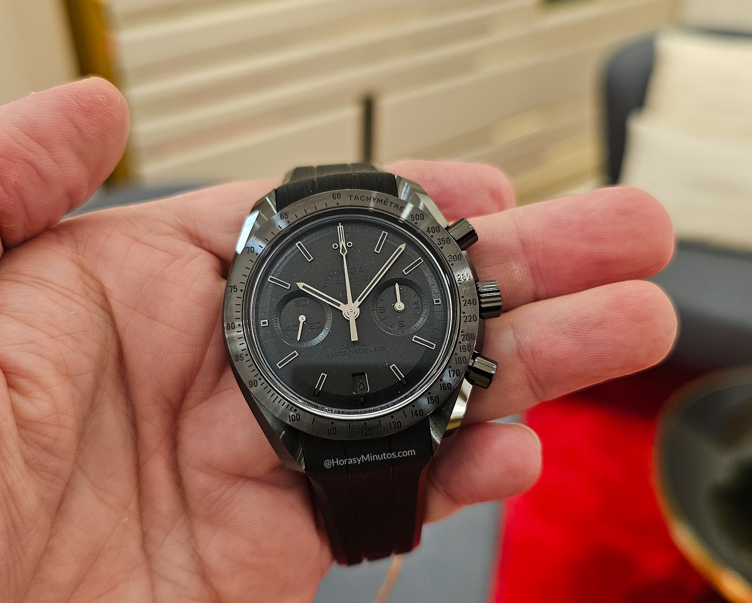 Omega Speedmaster Dark Side of the Moon Todo negro