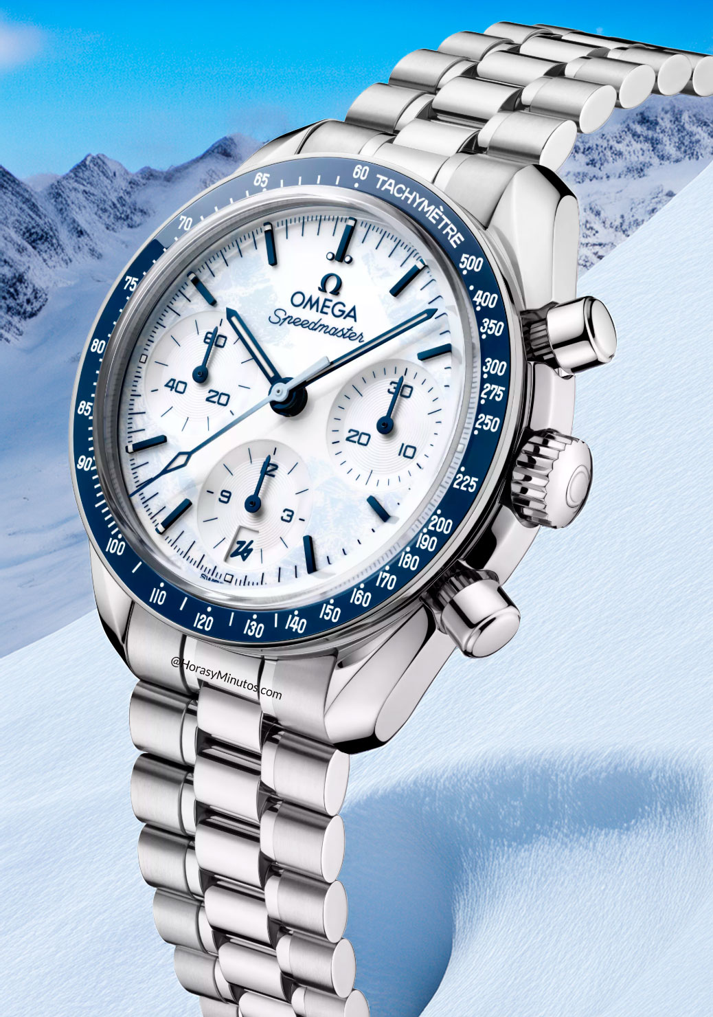 Omega Speedmaster 38 mm Milano Cortina 2026