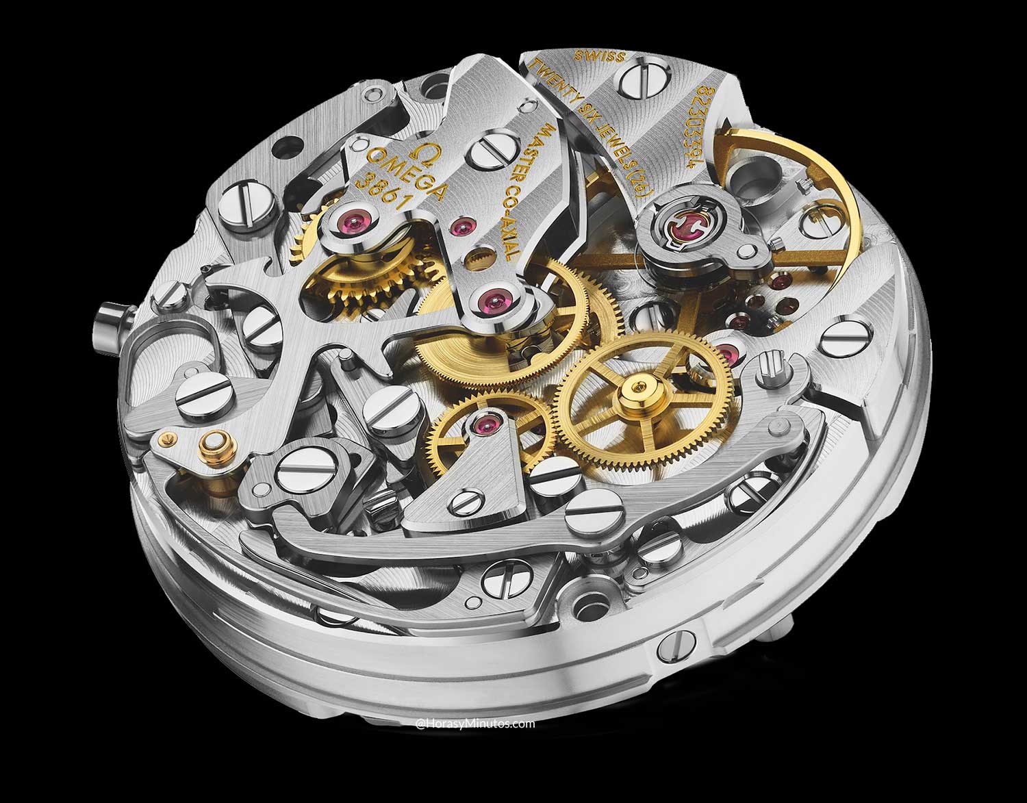 Calibre 3861 del Omega Speedmaster Moonwatch
