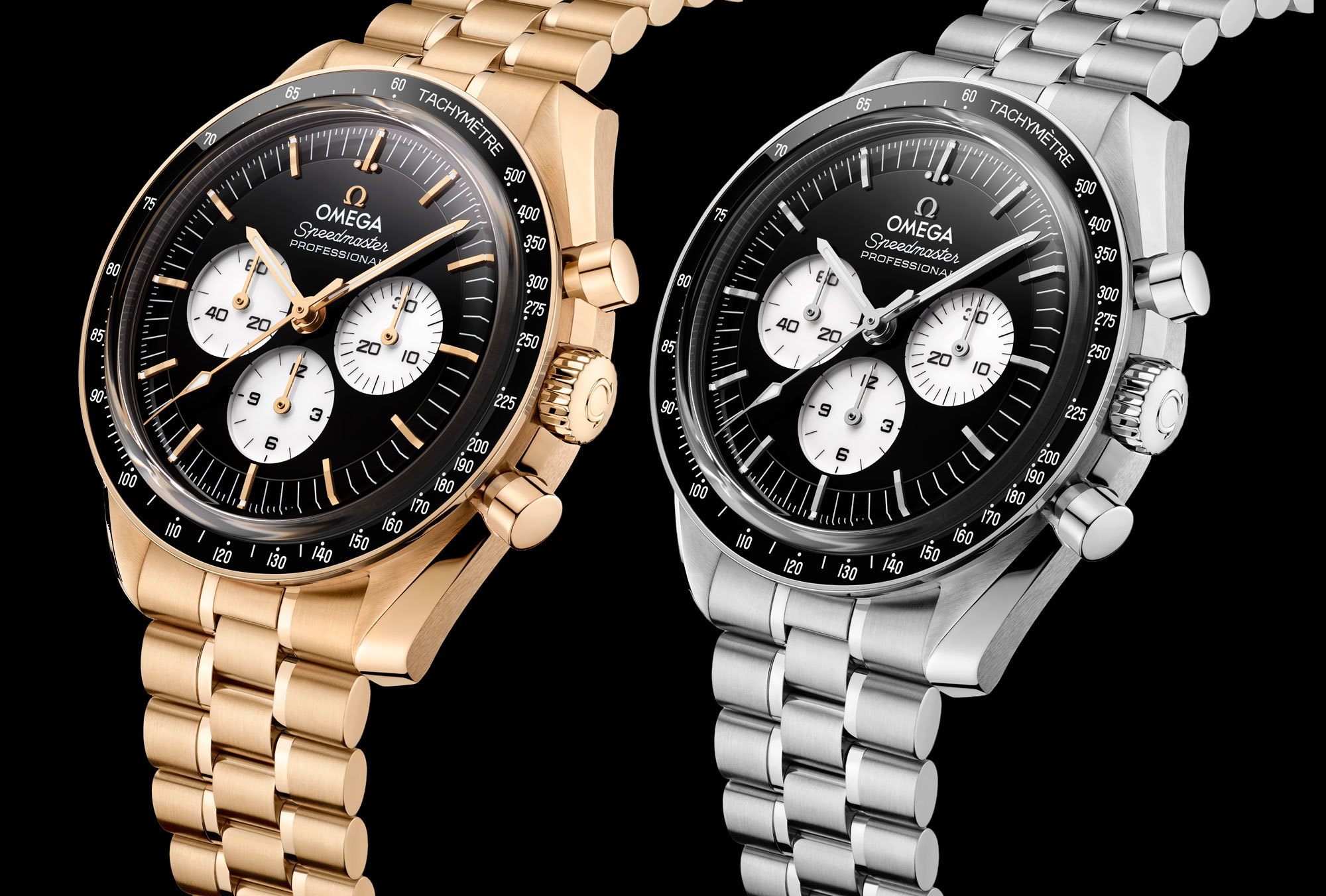 Omega Speedmaster Moonwatch Panda Inverso