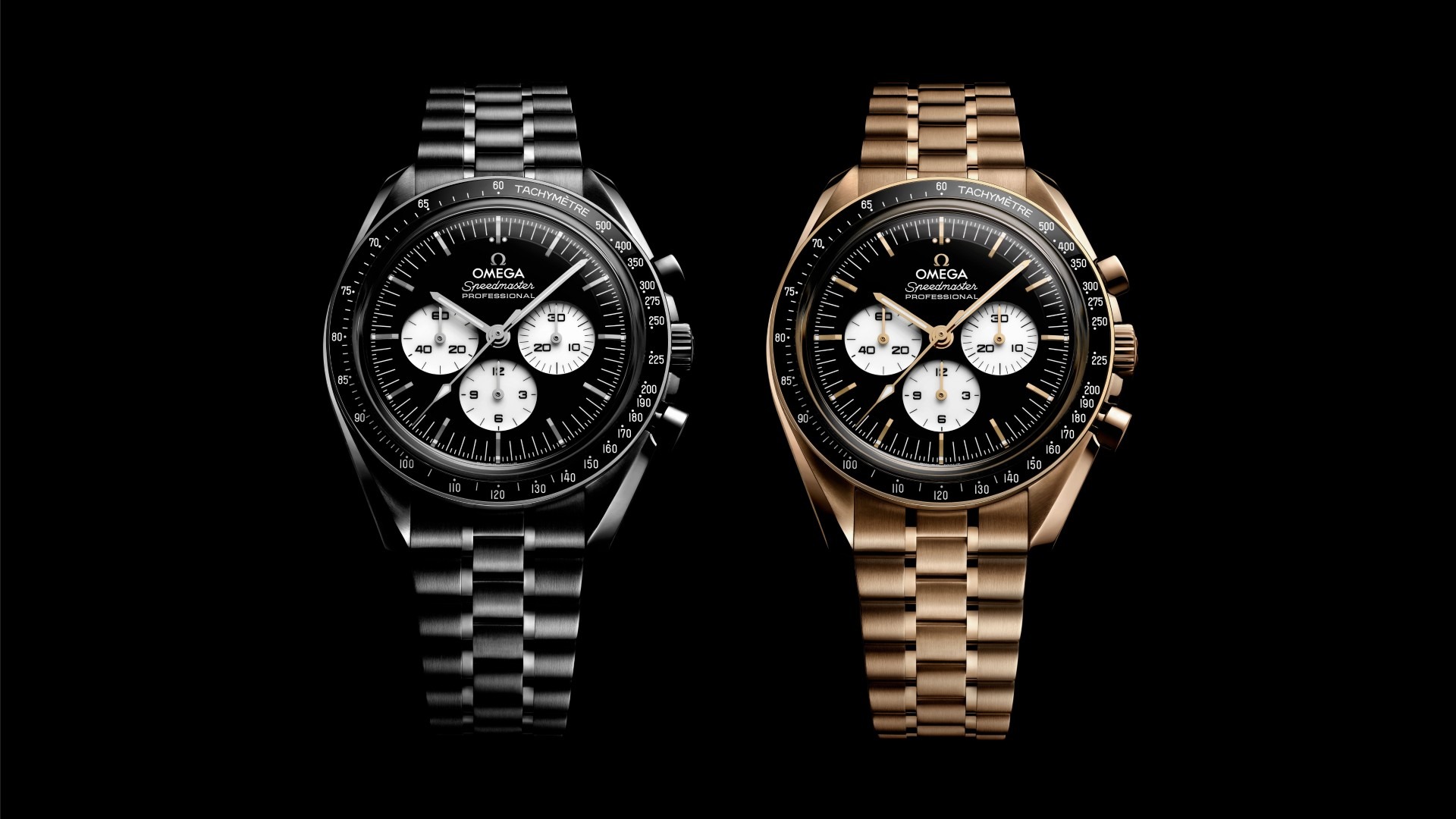 Omega Speedmaster Moonwatch Panda Inverso