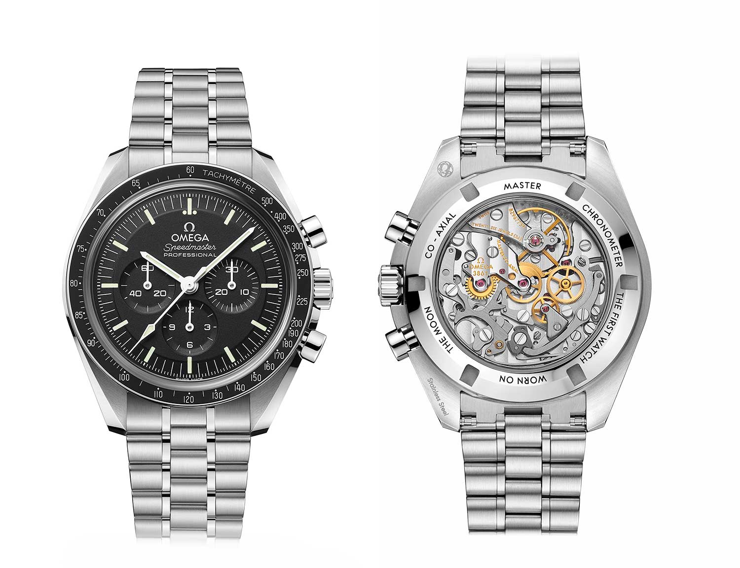 Omega Speedmaster Moonwatch acero y zafiro