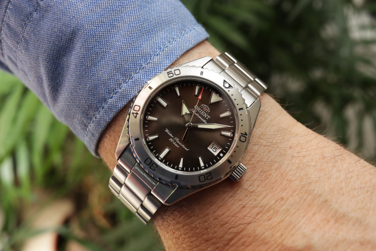 El Orient Mako 40 RA-AC0Q15Y, puesto