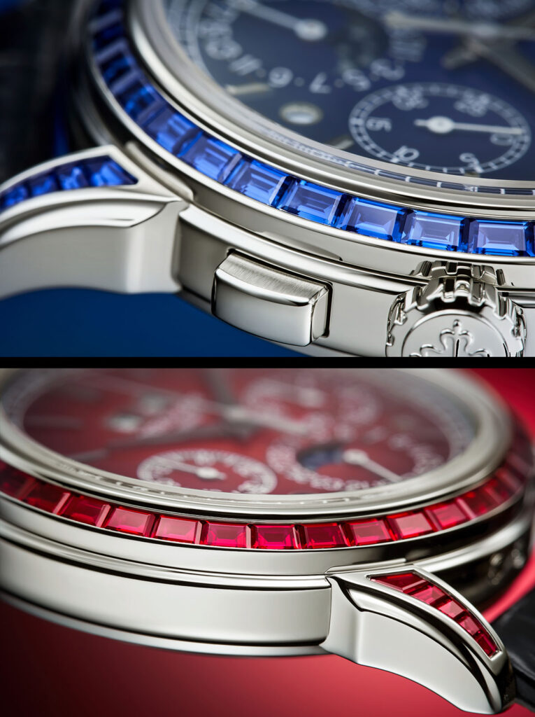 Nuevos Patek Philippe 5271P calendario perpetuo y cronógrafo con rubíes ...