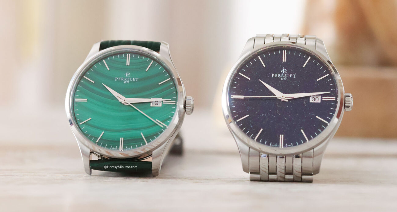 Perrelet Weekend Malaquita y Aventurina