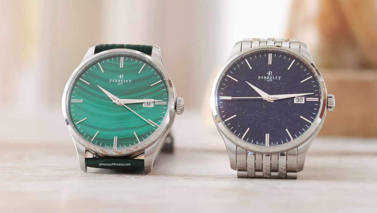 Perrelet Weekend Malaquita y Aventurina