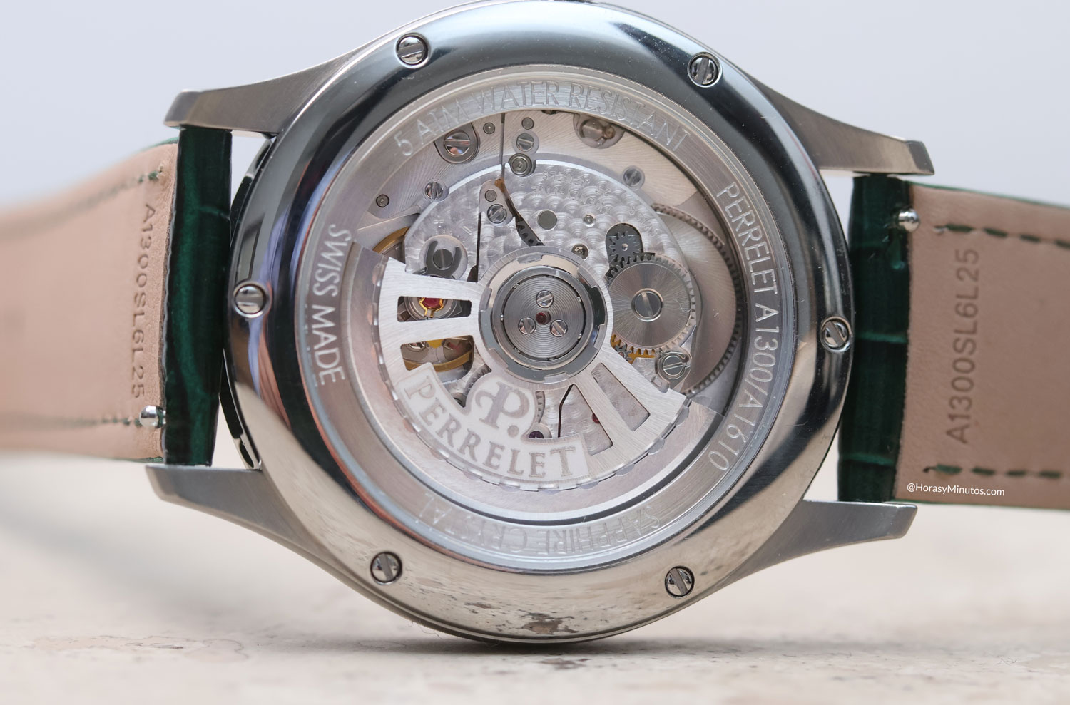 Calibre del Perrelet Weekend Malaquita