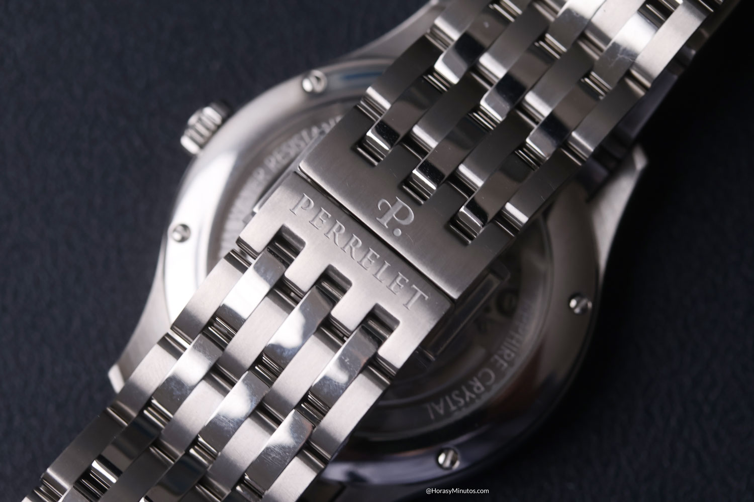 Brazalete del Perrelet Weekend Malaquita