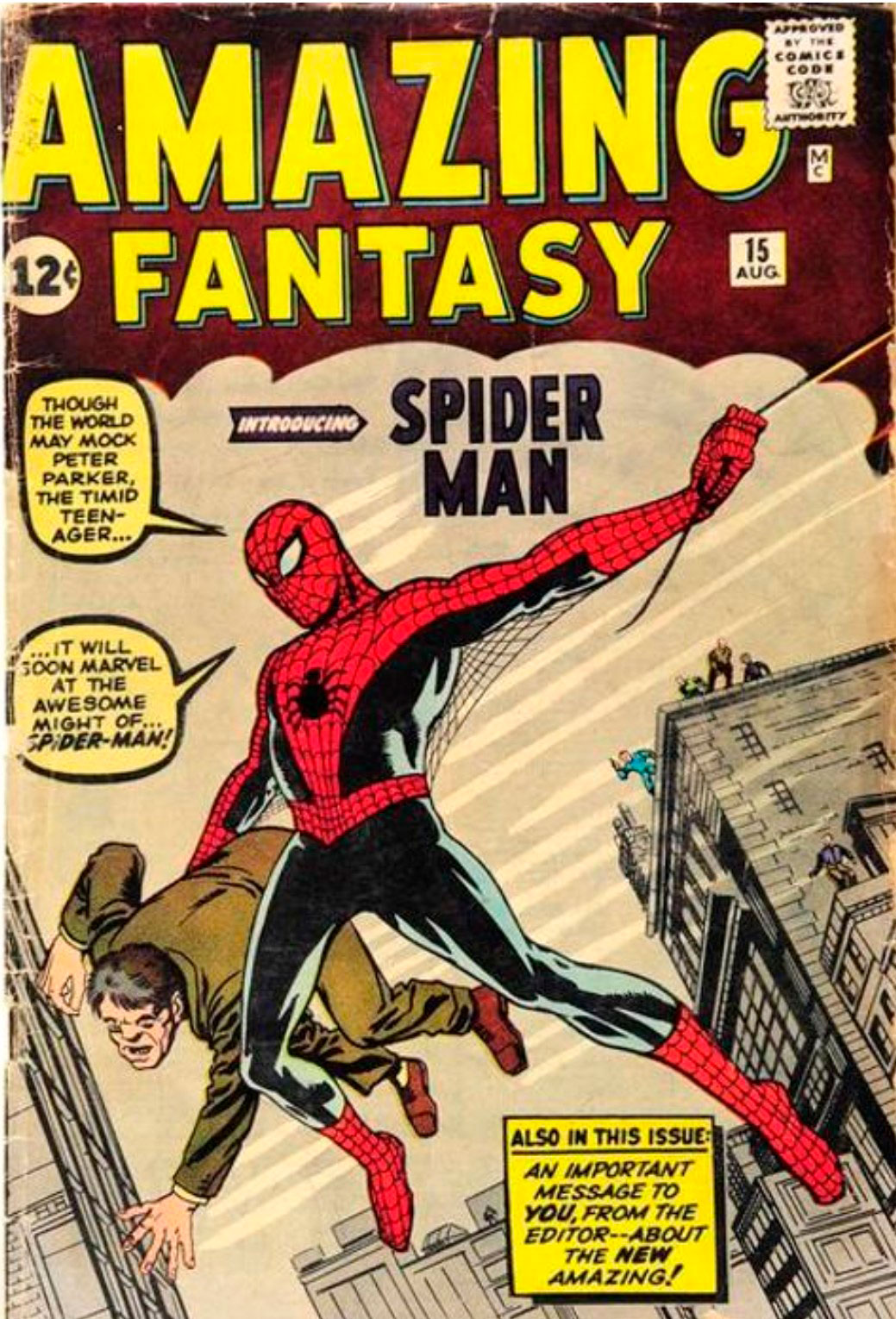 Primer comic de Spider-Man