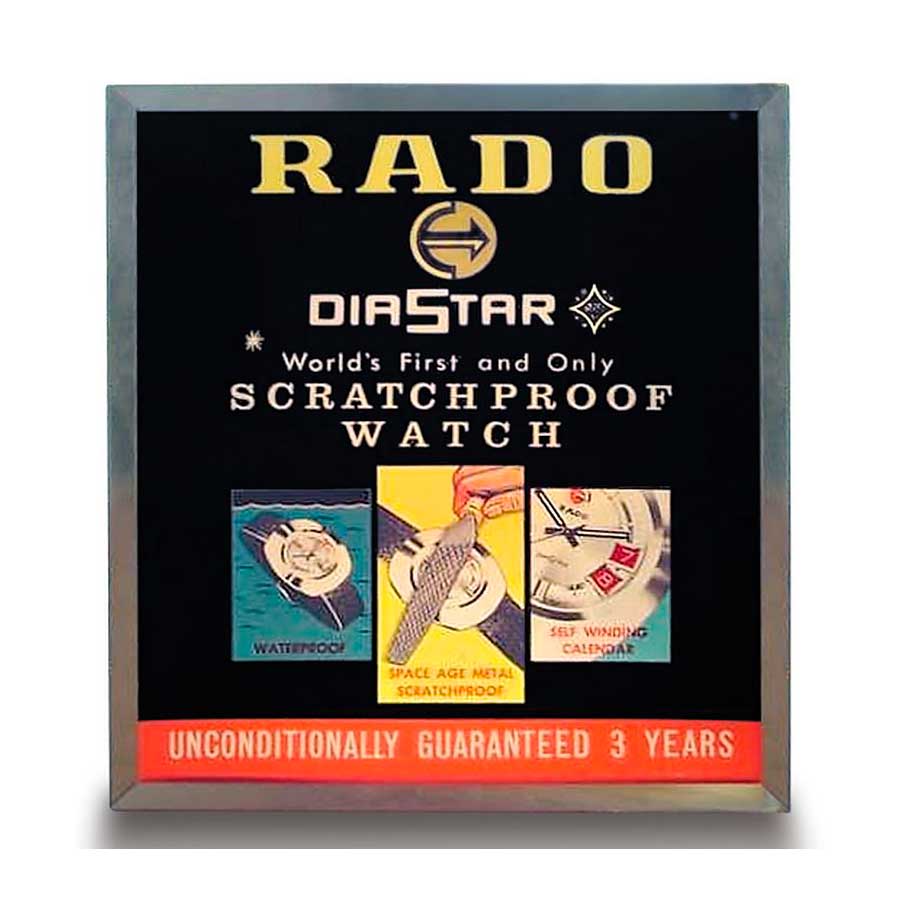Anuncio del Rado Diastar Original
