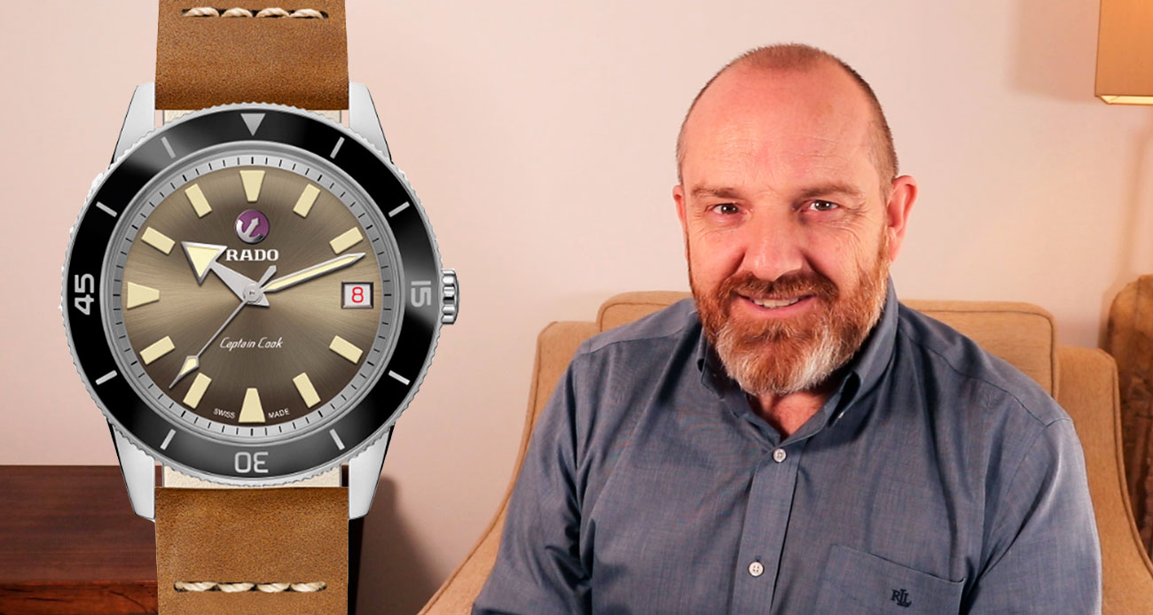Rado Captain Cook 37 mm Limited Edition: vídeo, fotos en vivo y precio ...