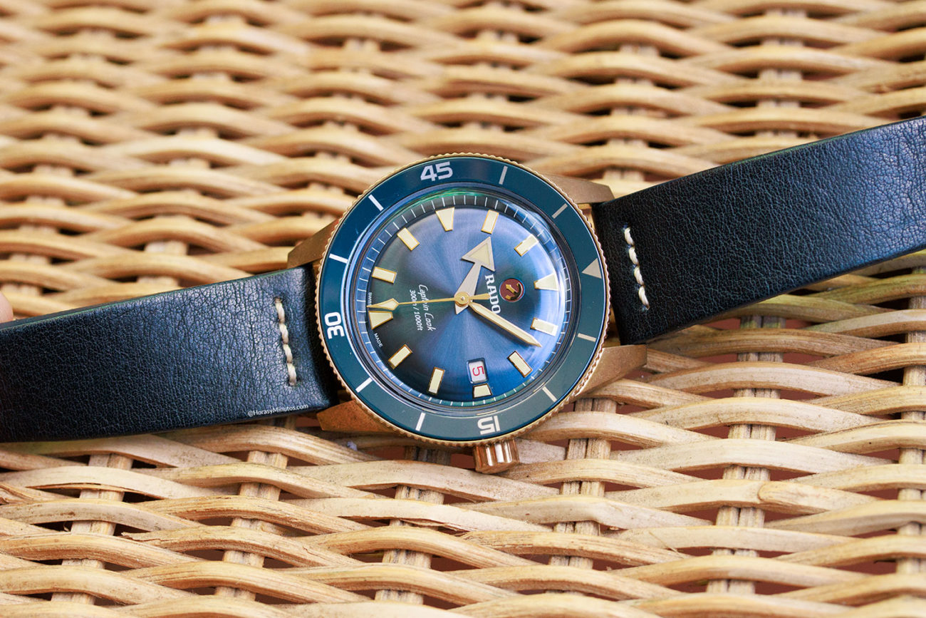 Rado Captain Cook Automatic Bronze Azul: Fotos en vivo y precio - Horas ...