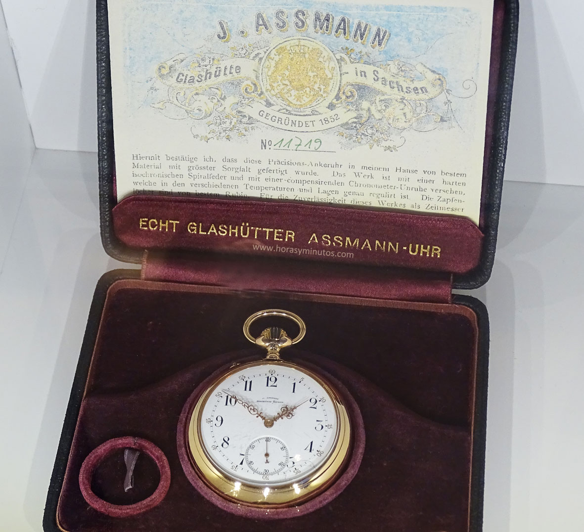 Reloj de bolsillo Assmann