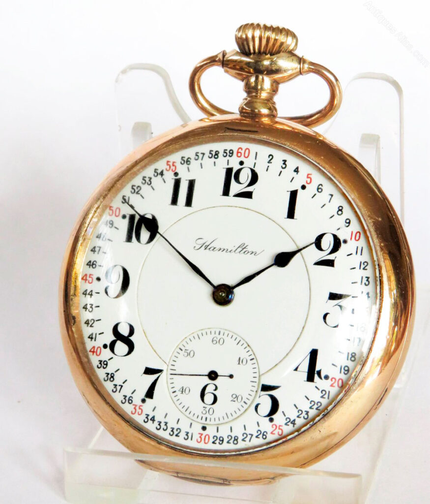 Hamilton Railroad Pocket Watch. Honrando una historia centenaria