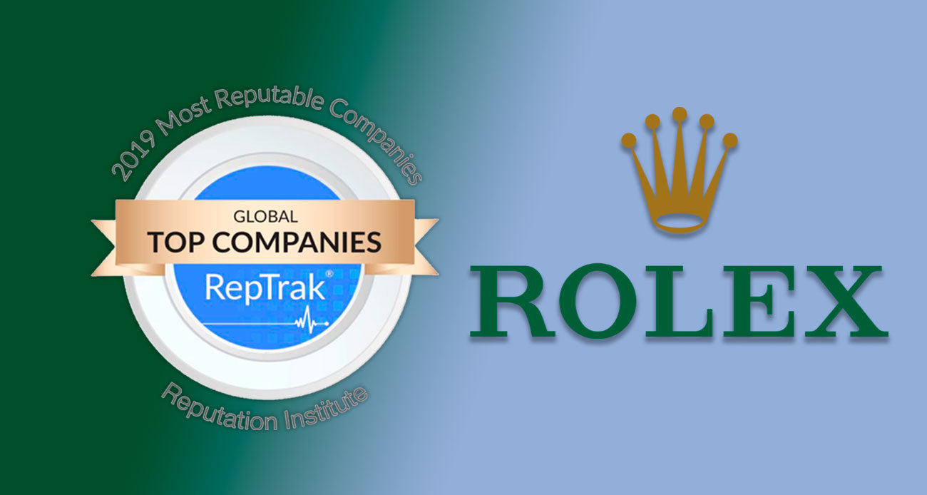 Rolex es la empresa con mejor reputación del mundo