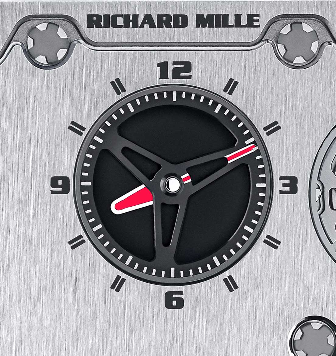 Horas y Minutos del Richard Mille RM UP 01 Ferrari